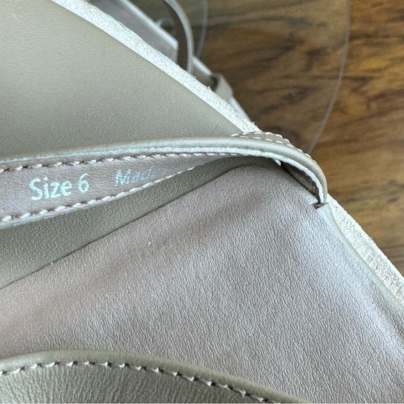 Dolce Vita Gemini Toe Loop Wedge Thong Dress Sandals - cafe leather - Picture 10 of 16